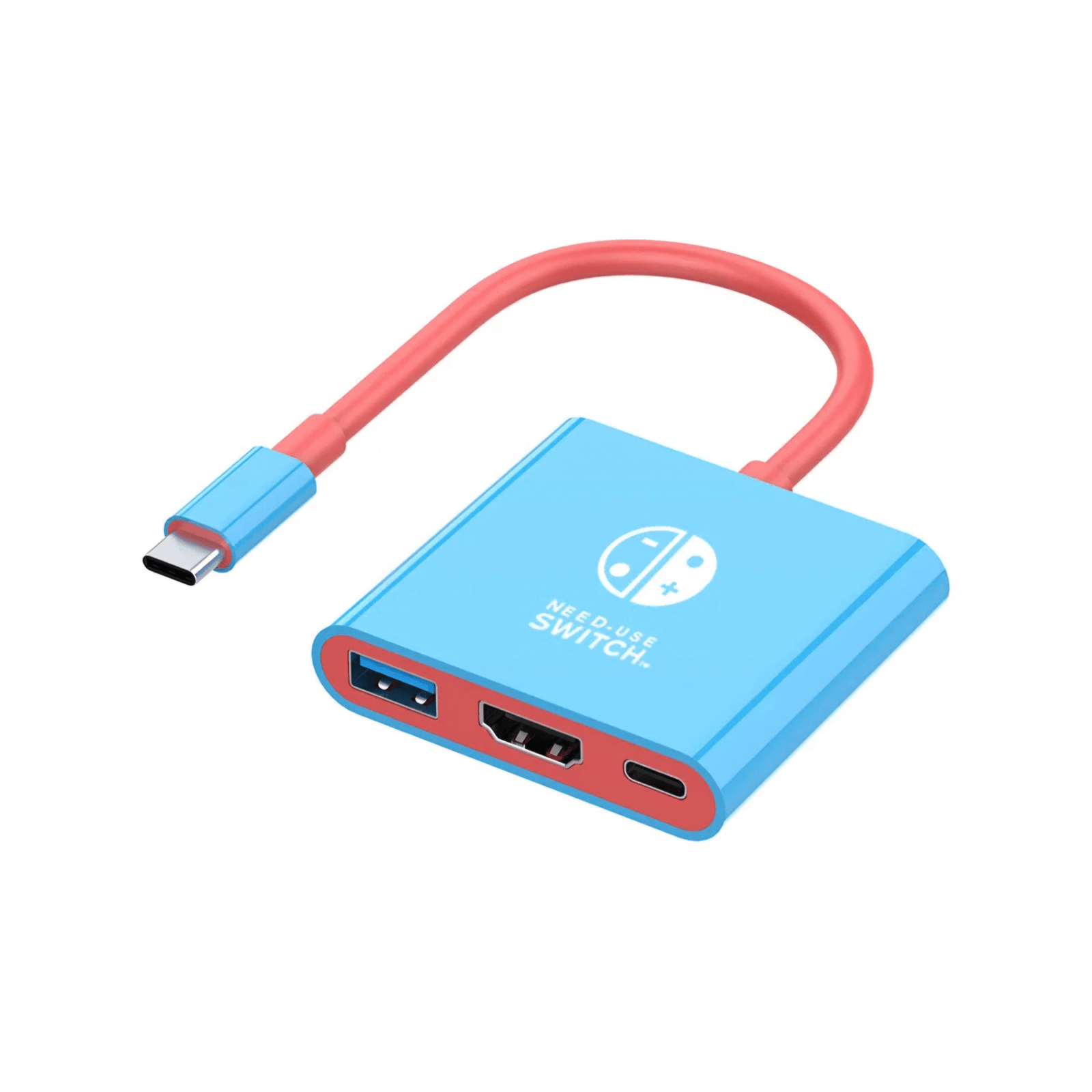 Dock Portátil (Azul-Rojo)